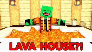 How To Build A Lava House In Minecraft