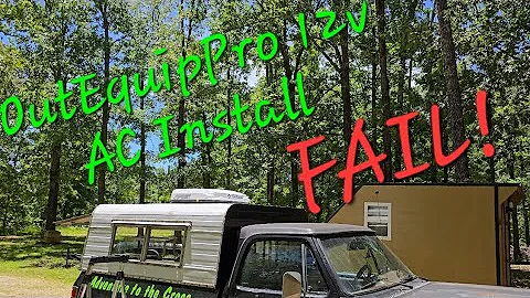 12V Truck Camper AC Install FAIL | What You Need to Know | OutEquipPro AC