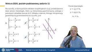 Matura 2024, matematyka, poziom podstawowy, zadania 8, 9, 10, 11, 12 i 13