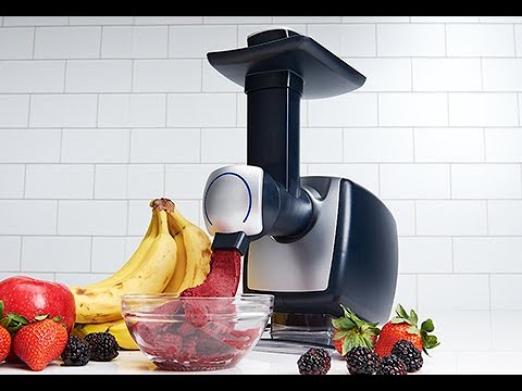 Ice Cream Makers, Gourmia GSI180 Automatic Healthy Frozen Dessert