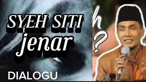 SYEH SITI JENAR✓GUS MUKHLASON ROSYID