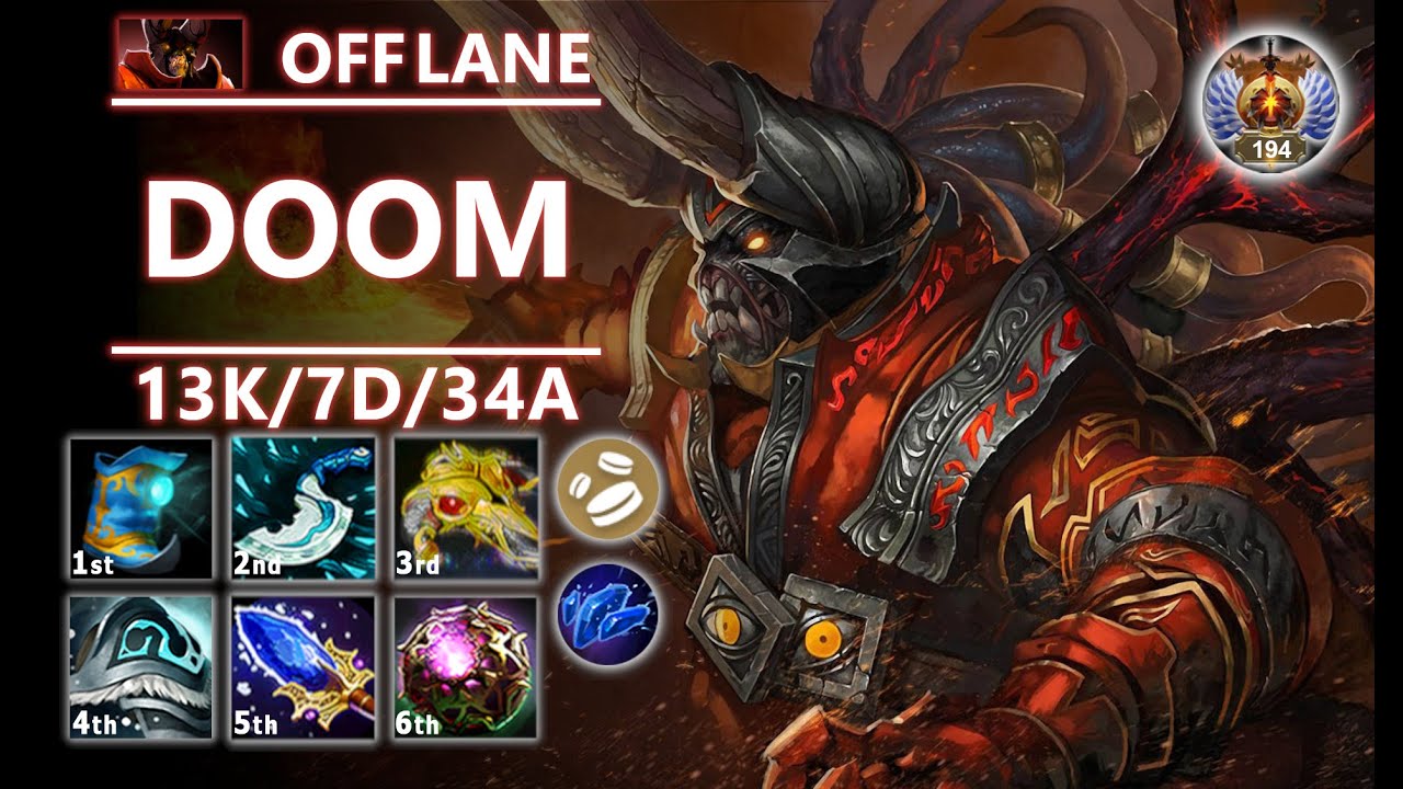 Doom Off Lane | 7.37c | Devil's Bargain Facet | Pos 3 Doom by Gunnar