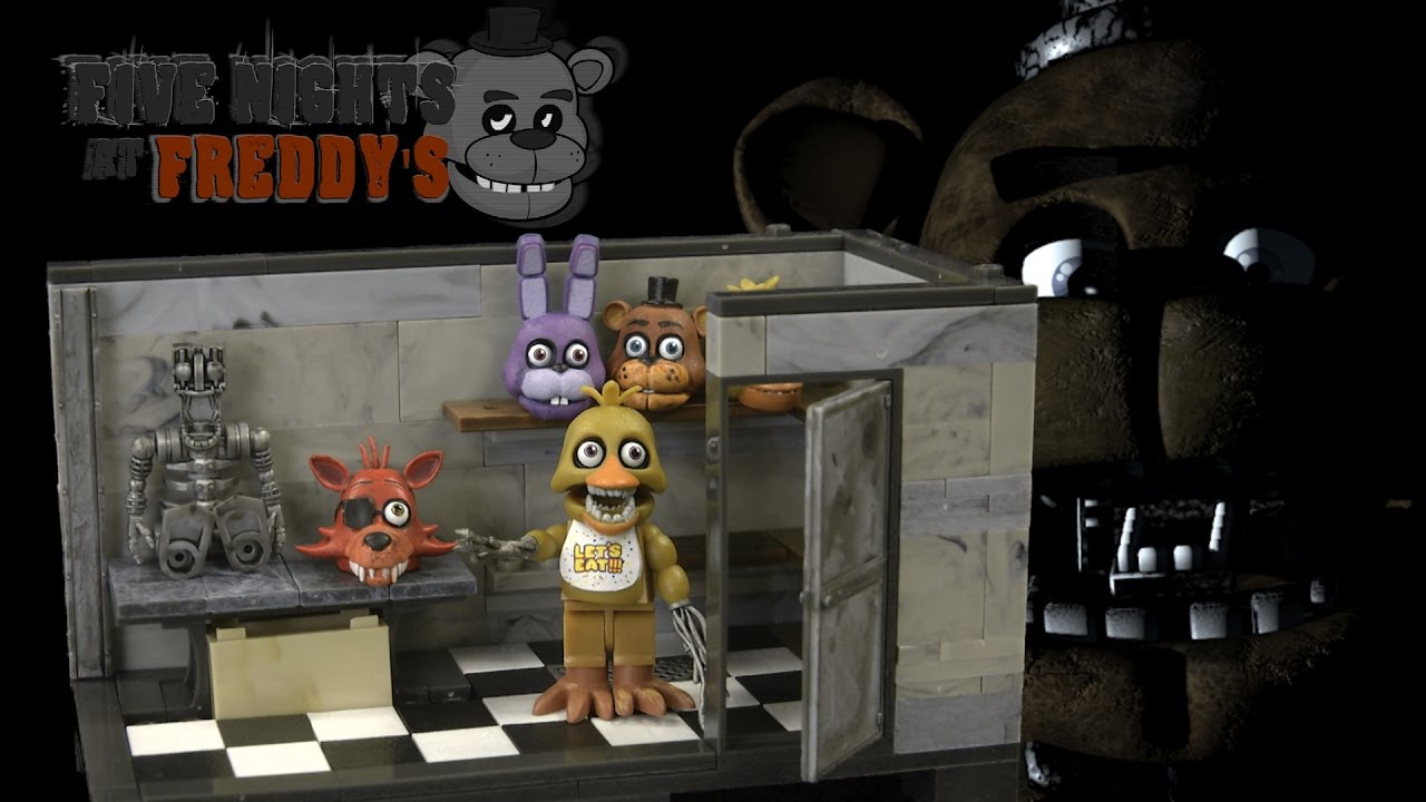 Five Nights at Freddy's GAME MAP PLAYSET! COMPLETE McFarlane Toys SERIES 5  