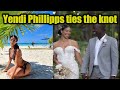 2010 miss universe runnerup yendi phillipps has gotten married  businessman omar mcfarlane