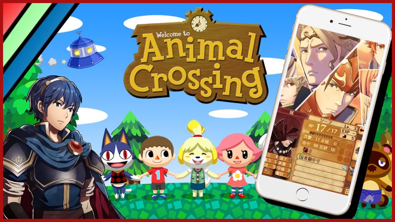 fire emblem animal crossing mobile games fall 2016 youtube
