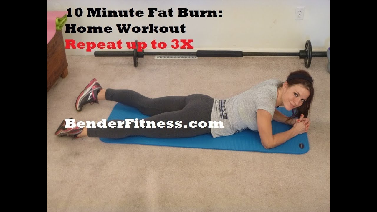 10 Minute Fat Burn: Body Weight Home Workout fitland