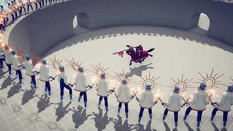 100x SOLAR ARCHITECTS vs EVERY UNIT - Totally Accurate Battle Simulator