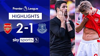 Arsenal just fall short of Premier League title 🤏 | Arsenal 2-1 Everton | EPL Highlights