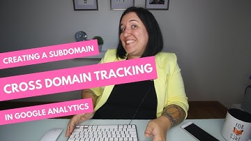 Cross domain tracking with Google Analytics