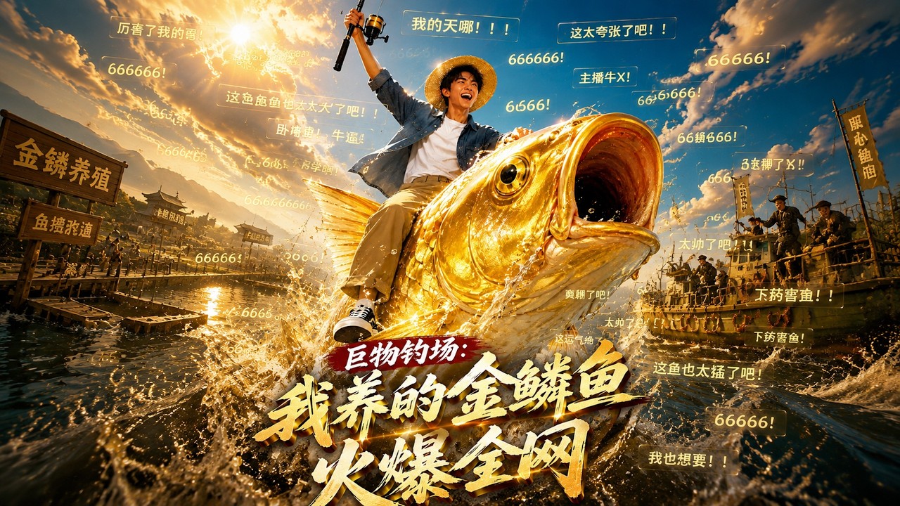 巨物釣場：廢塘逆襲成金池