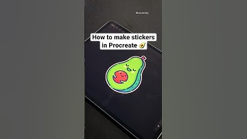 Make stickers fast in Procreate! 🔥