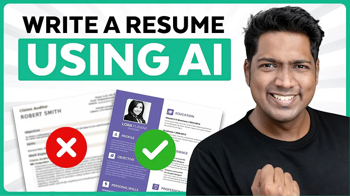 How to Write a Professional Resume 📄 Using AI | 2025
