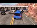 Realistis Tabrak Mobil Dengan Bus - BeamNG Drive