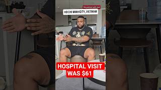How much does the hospital cost in Vietnam? #hospital #shorts #selfcare #vietnamtravel