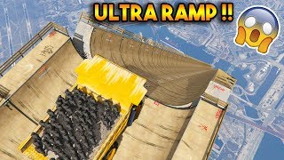 ULTRA RAMP !! (GTA 5 MOD GAMEPLAY FUNNY MOMENTS)