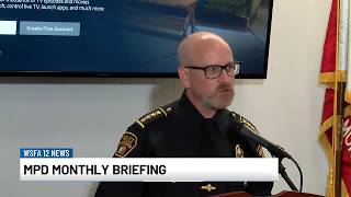 MPD holds monthly briefing