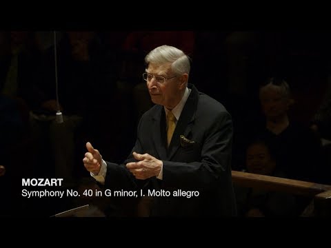 Herbert Blomstedt Conducts Mozart's Symphony No. 40