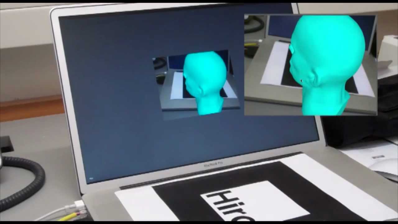 AR basic example.mp4 YouTube