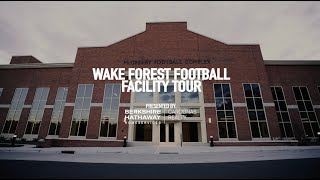 Wake Forest Football Facility Tour 2024