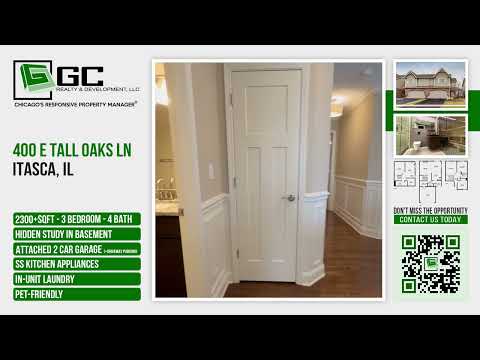 400 E Tall Oaks Ln, Itasca, IL home video tour