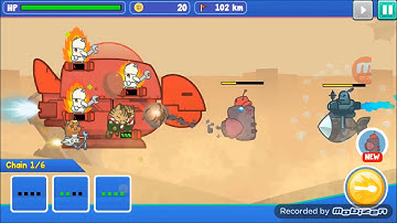 Naughty Kitties Stage 2-1 Gameplay 3 Stars