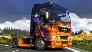 доставка быстрого груза Euro Truck Simulator 2