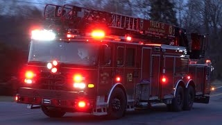 Blandon Fire Company Ladder 12 Responding 121524