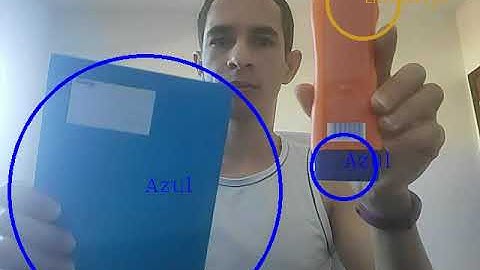 Usando HSV para segmentação em video