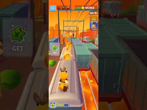 Floor is Lava with Lily! Can She Escape? 🌋🏃 | Subway Surfers #shorts #subwaysurfers