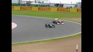 F1 2012 British Grand Prix - In Lap - Luffield A