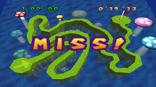 Mario Party (Project64 Emulator) - Bumper Ball Maze + Steee-rike!!
