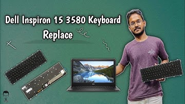 Dell Inspiron 15 3580 Keyboard Replace