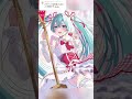 こうやって塗ってます！ #イラストメイキング #メイキング #shorts #イラスト #初音ミク