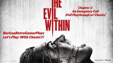 The Evil Within (PC) Chapter 1: An Emergency Call Playthrough (With Cheats)