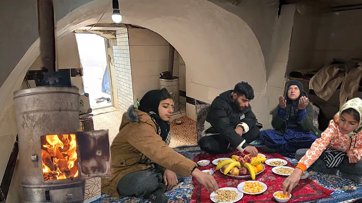 A memorable night for Grandma's family: Yalda Night celebration in the magical cave