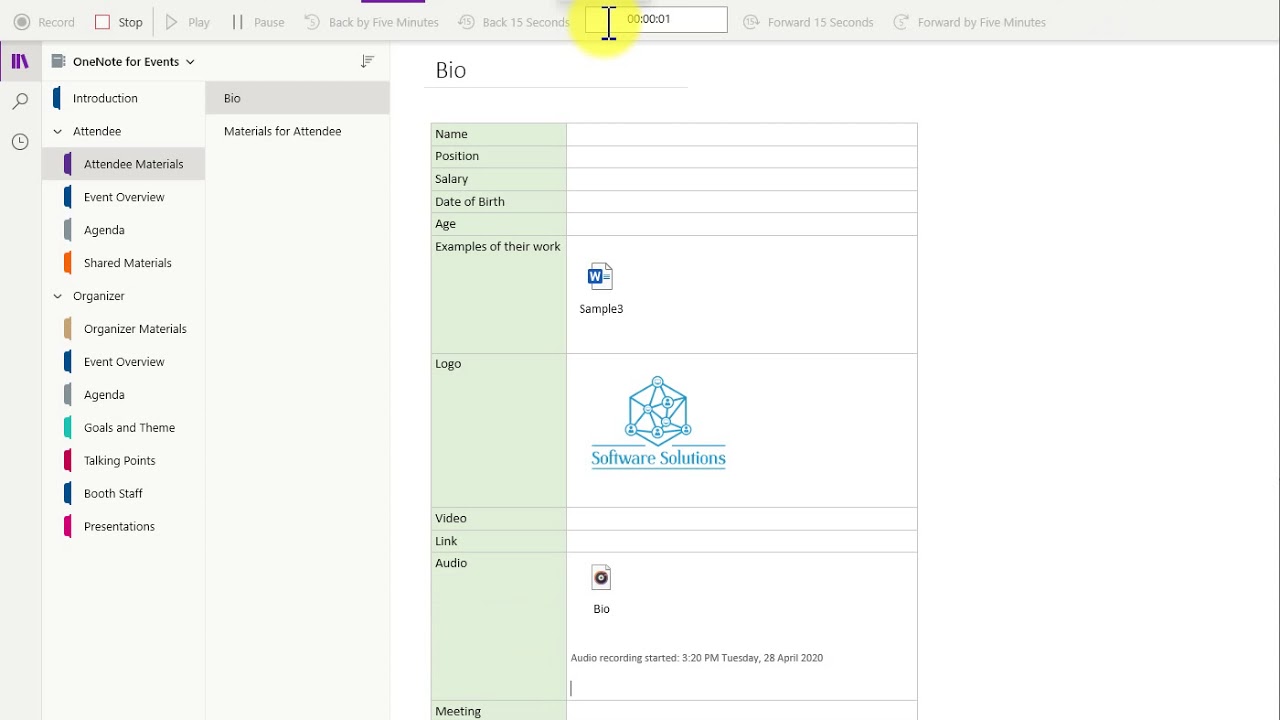 Video 11 Microsoft OneNote Inserting Links YouTube video-11-microsoft-onenote-inserting-links-youtube