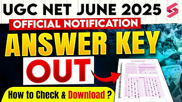 UGC NET Answer Key 2025 | How to Download UGC NET Answer key | UGC NET Answer Key Download |Pradyumn