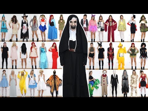 Video: 10 Idees Vir Halloween-kostuums 2020: Foto's
