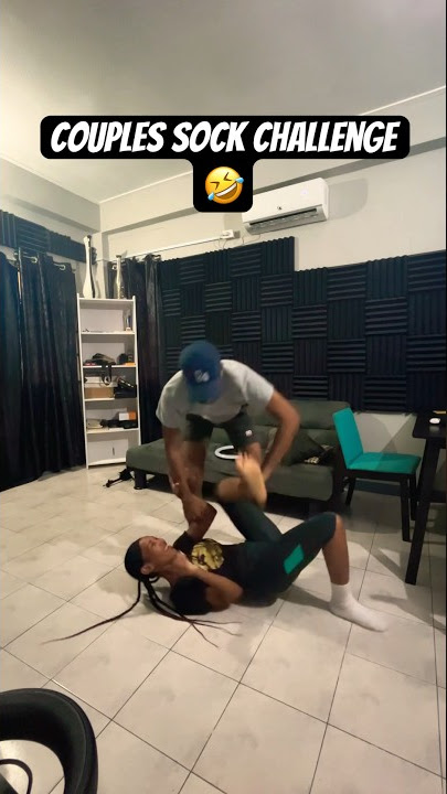 Couples Sock Challenge #shorts #couples #couplechallenge #challenge #funny #couplegoals