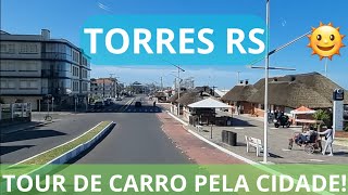 TORRES RS  |4K| DIRIGINDO PELA CIDADE, BEIRA MAR, REVITALIZAÇÃO NA ORLA DO MAMPITUBA, 15/09/23!|