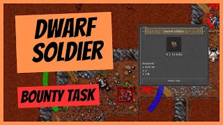 Tibia Bounty Task (Beginner) - Dwarf Soldier | 1700 Paladin Gameplay Wealth