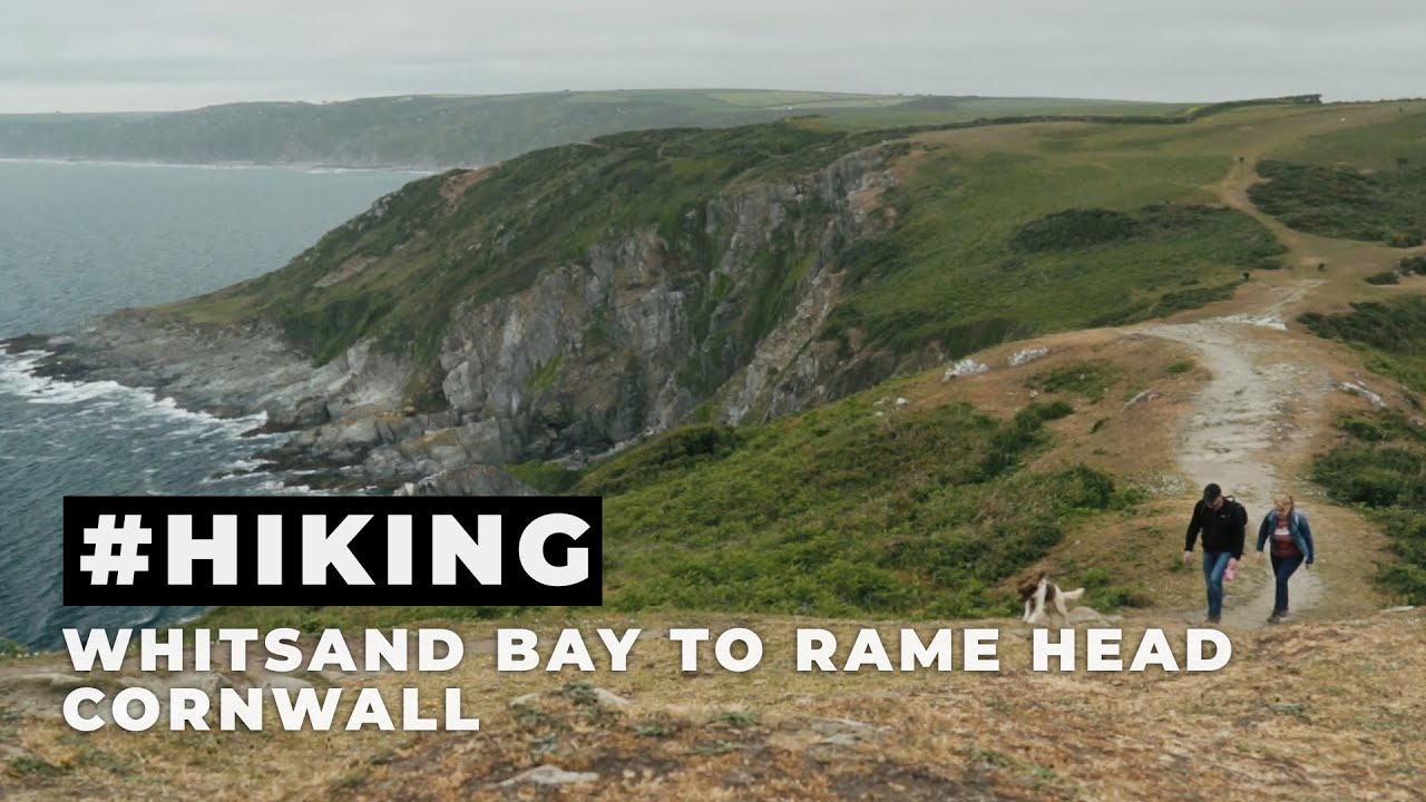 Hiking the South West Costal Path from Whitsand Bay to Rame Head in Cornwall