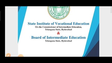 Ts - GFC 1St year syllabus - all inter Vocational 1St year