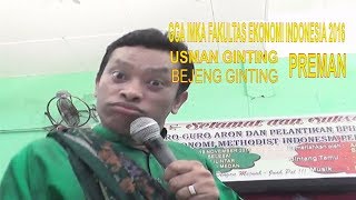 USMAN GINTING & BEJENG GINTING - PREMAN | GGA IMKA FE METHODIST INDONESIA  2016 chords