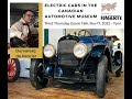Electric and Steam Cars of CAM - Canadian Automotive Museum Talk
