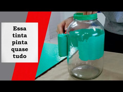 COMO PINTAR VIDRO