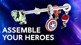 Assemble your heroes with the new Marvel x Pandora collection