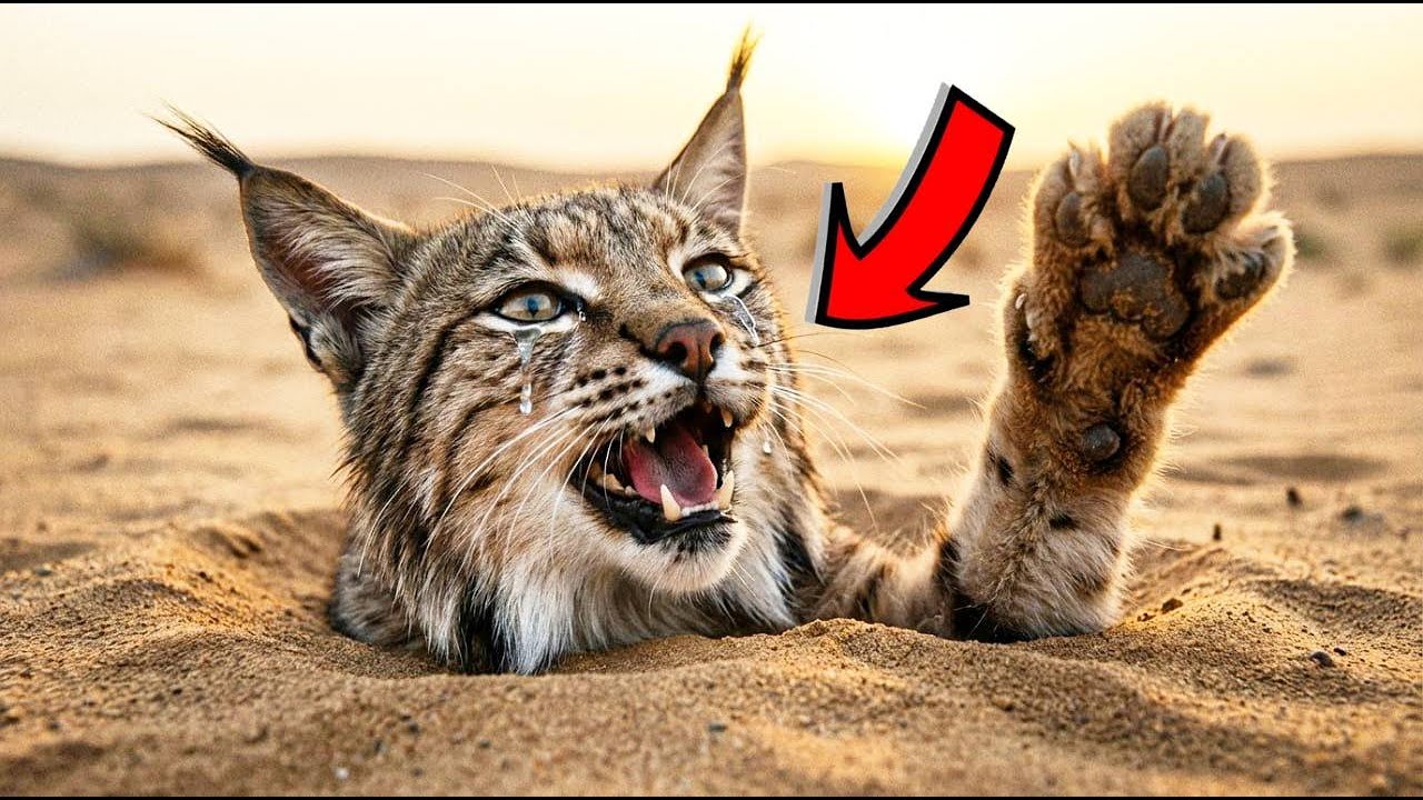 Рысь со СЛЕЗАМИ просила помощи… То ПОЧЕМУ она плакала — разрывает сердце!