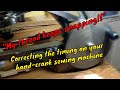 How To Thread & Set The Timing On Your Chinese Sewing Machine