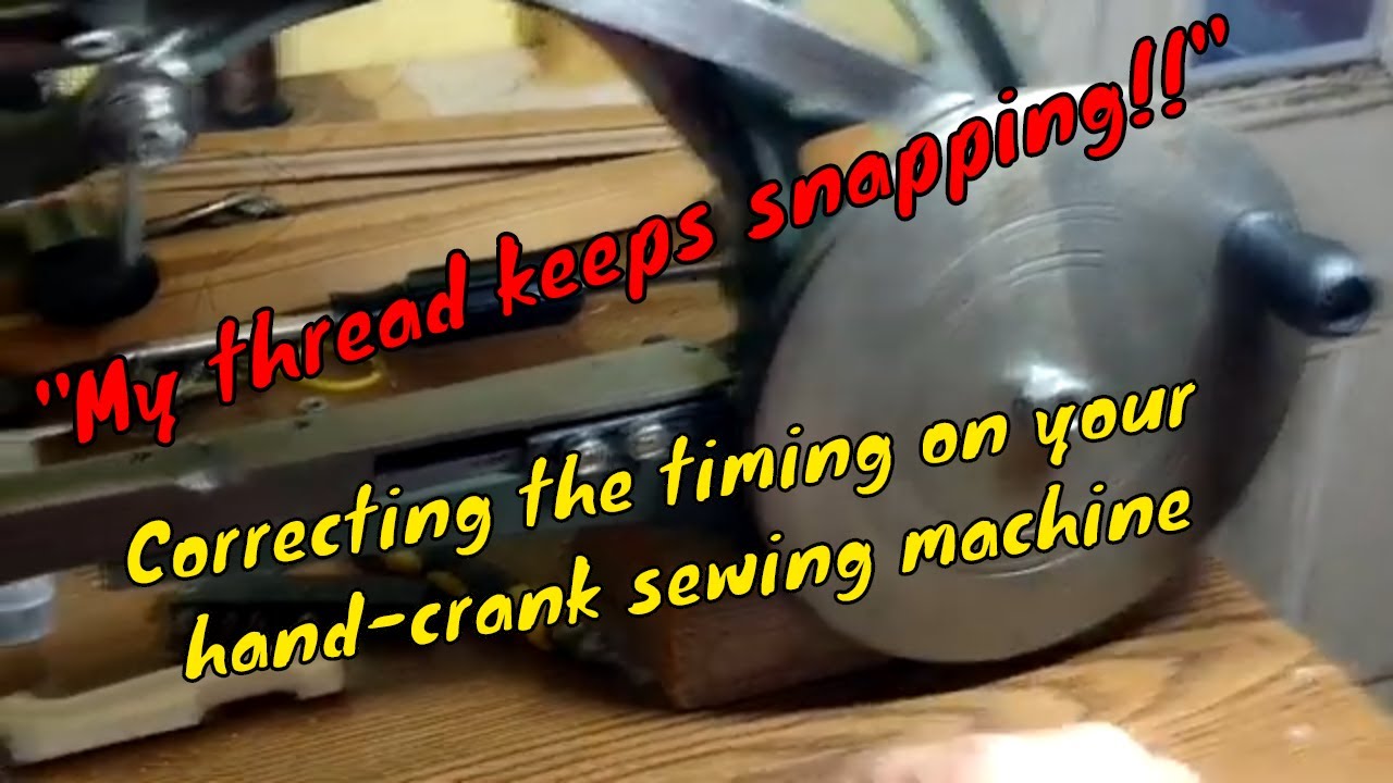 Hand Crank Industrial Patcher Sewing Machine-37